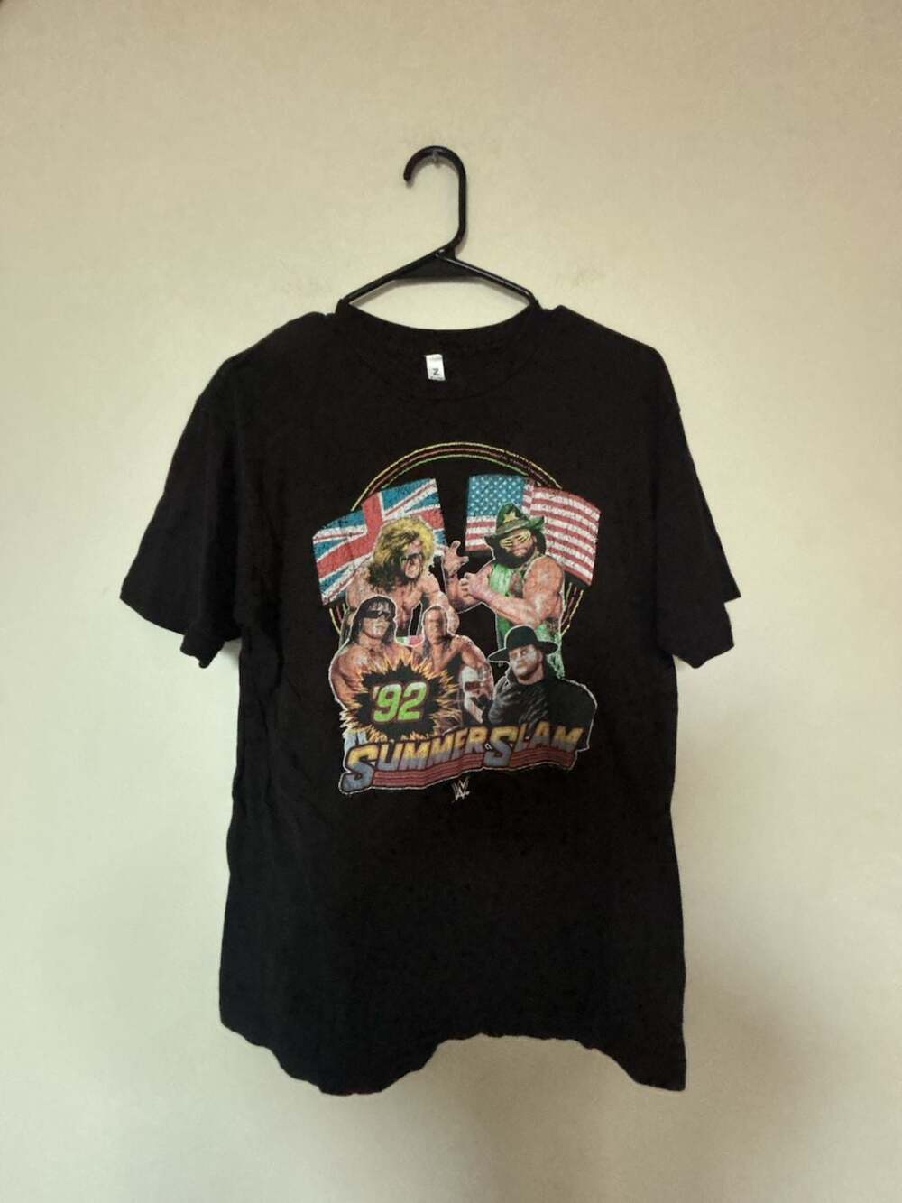 WWE 1992 SummerSlam Vintage Style Graphic T-Shirt